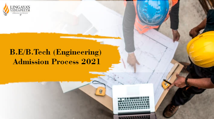 be btech engineering admission process