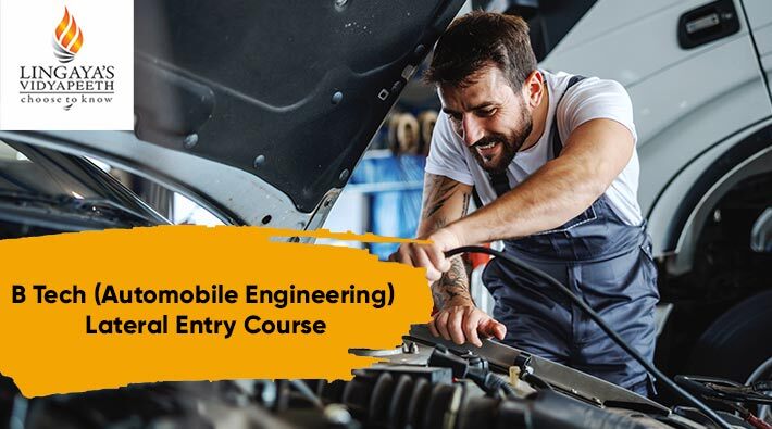 btech lateral entry automobile engineering