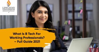 what is btech for working professionals