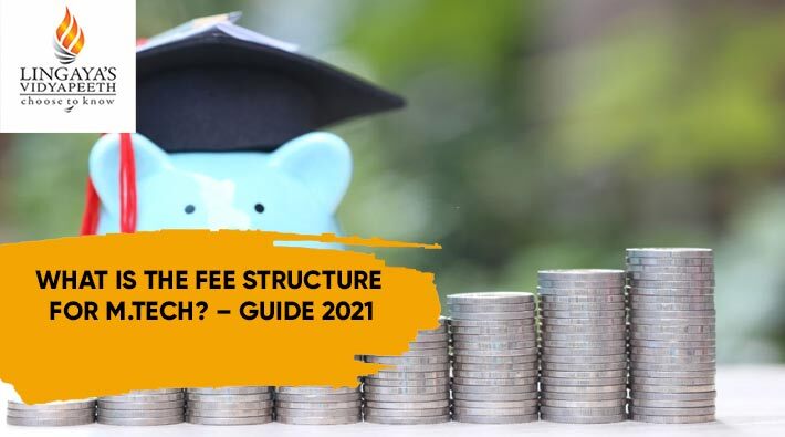 what is the fee structure for mtech
