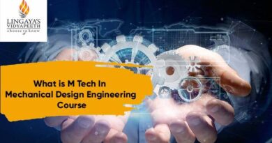 what is mtech in mechanical design engineering course