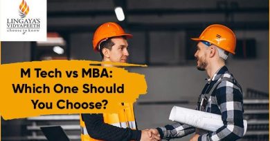 M.Tech. V/S MBA - What Should You Choose