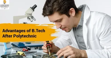 Advantage of b.tech after polytechnic