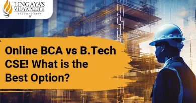 Online BCA or B.Tech In Computer Science with Flexible Timing