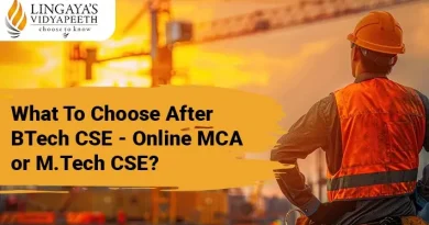 M.Tech CSE with Flexible Timings or Online MCA After B.Tech CSE Degree