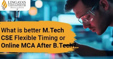 Is It Better To Do An MTech CSE Flexible Timing Or An Online MCA