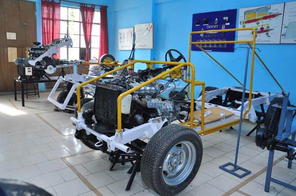 B Tech Automobile Engineering Lab Facilities 6